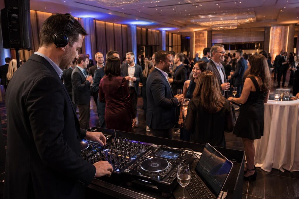 Corporate event DJ