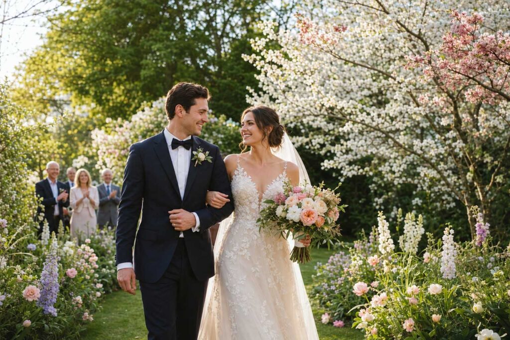 Spring wedding